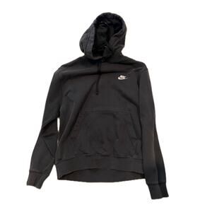 Nike Black Pullover Hoodie Mens Medium